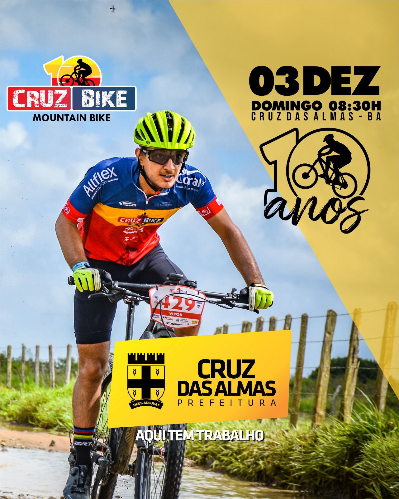 Prefeitura realiza o I Encontro de Wheeling Bike de Cruz neste domingo (19)  - Prefeitura Municipal de Cruz das Almas