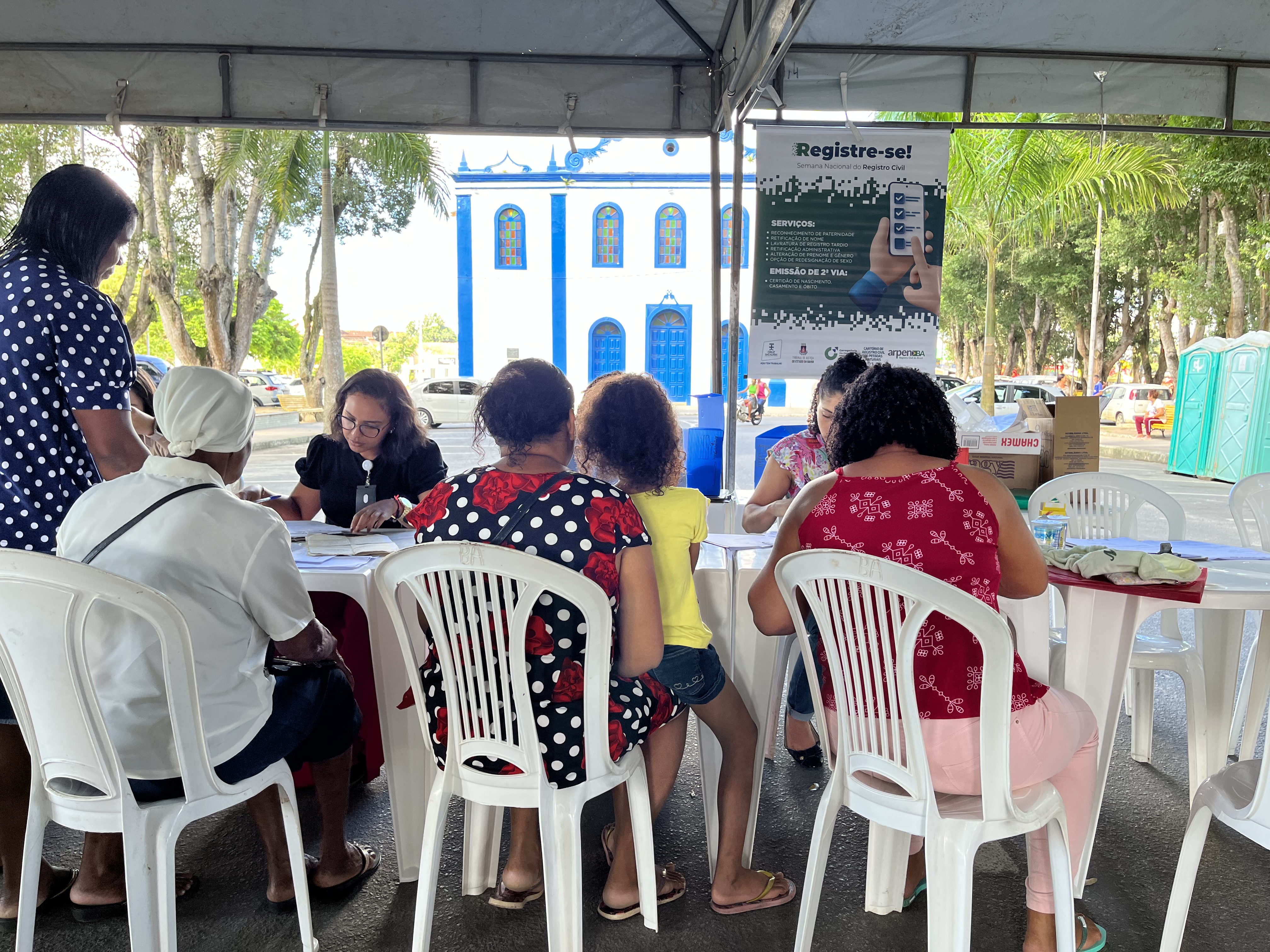 Registre-se: Mutirão de registro civil promove acesso a documento para população carente em Cruz das Almas