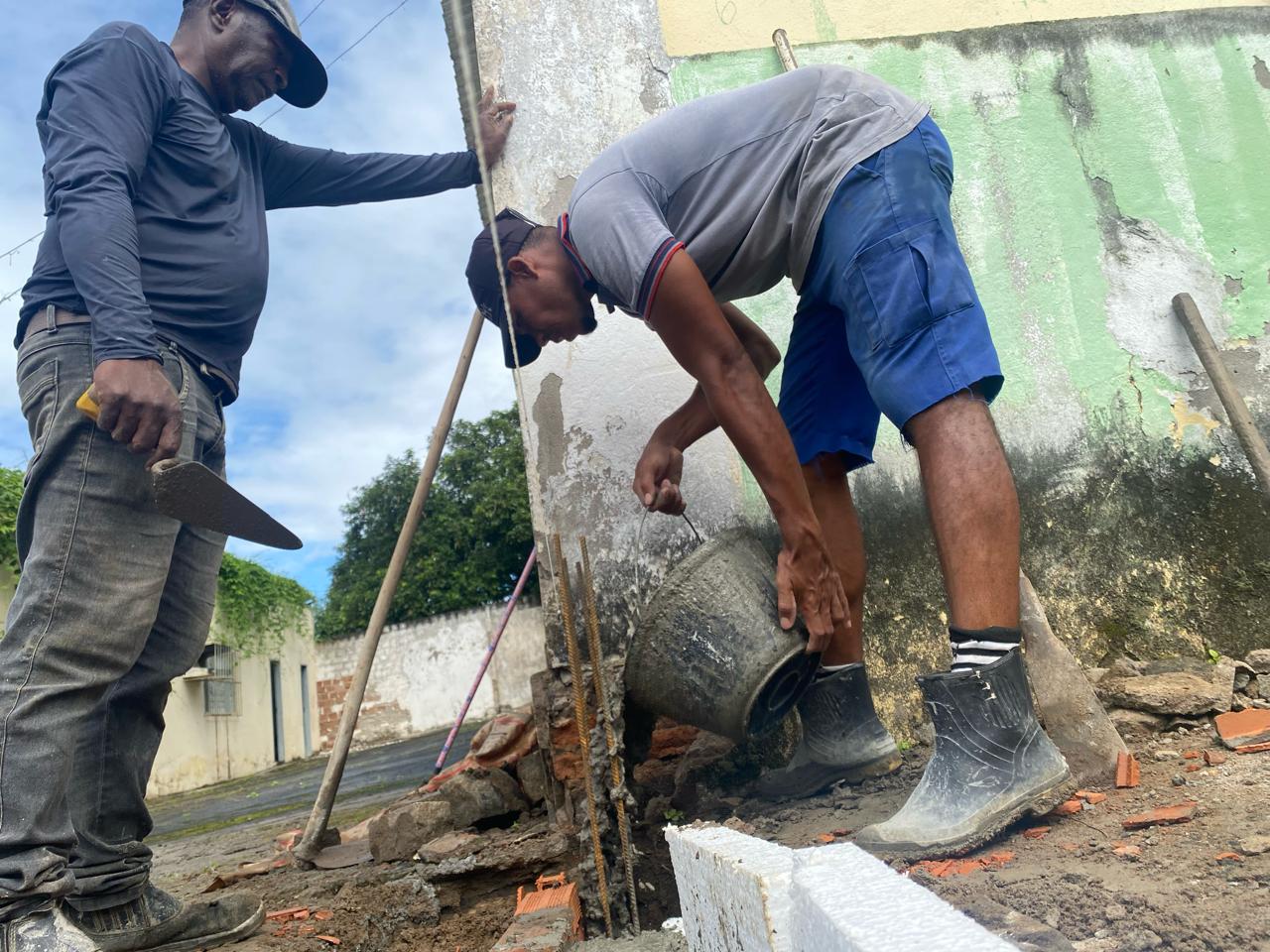 Prefeitura de Cruz das Almas investe na reconstrução e ampliação da Creche do Vilarejo