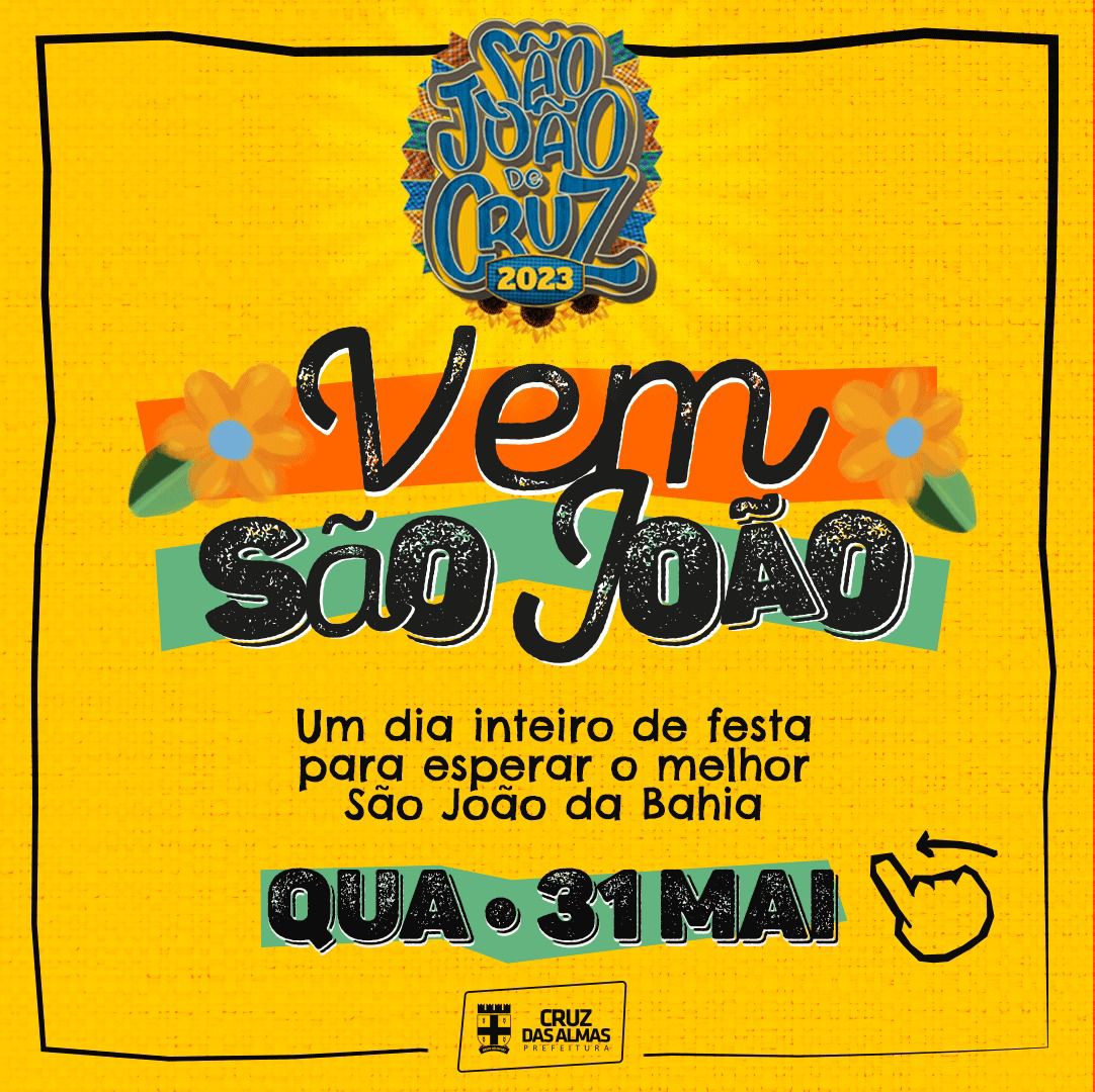 Vem São João: Prefeitura promove evento de lançamento do São João dia 31 de maio