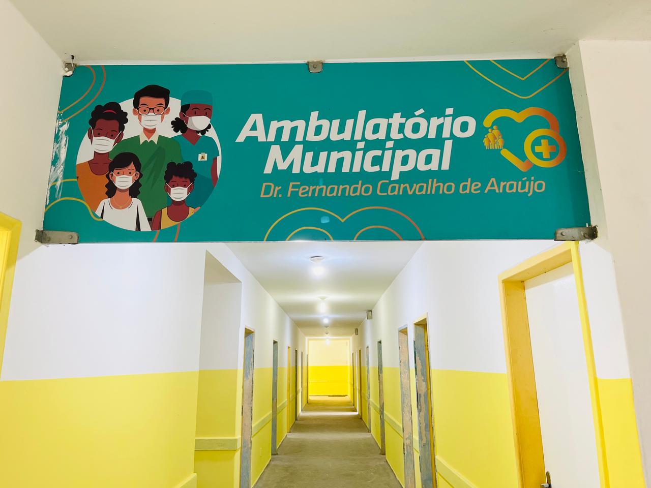 Prefeitura avança na obra de reforma do Ambulatório Municipal