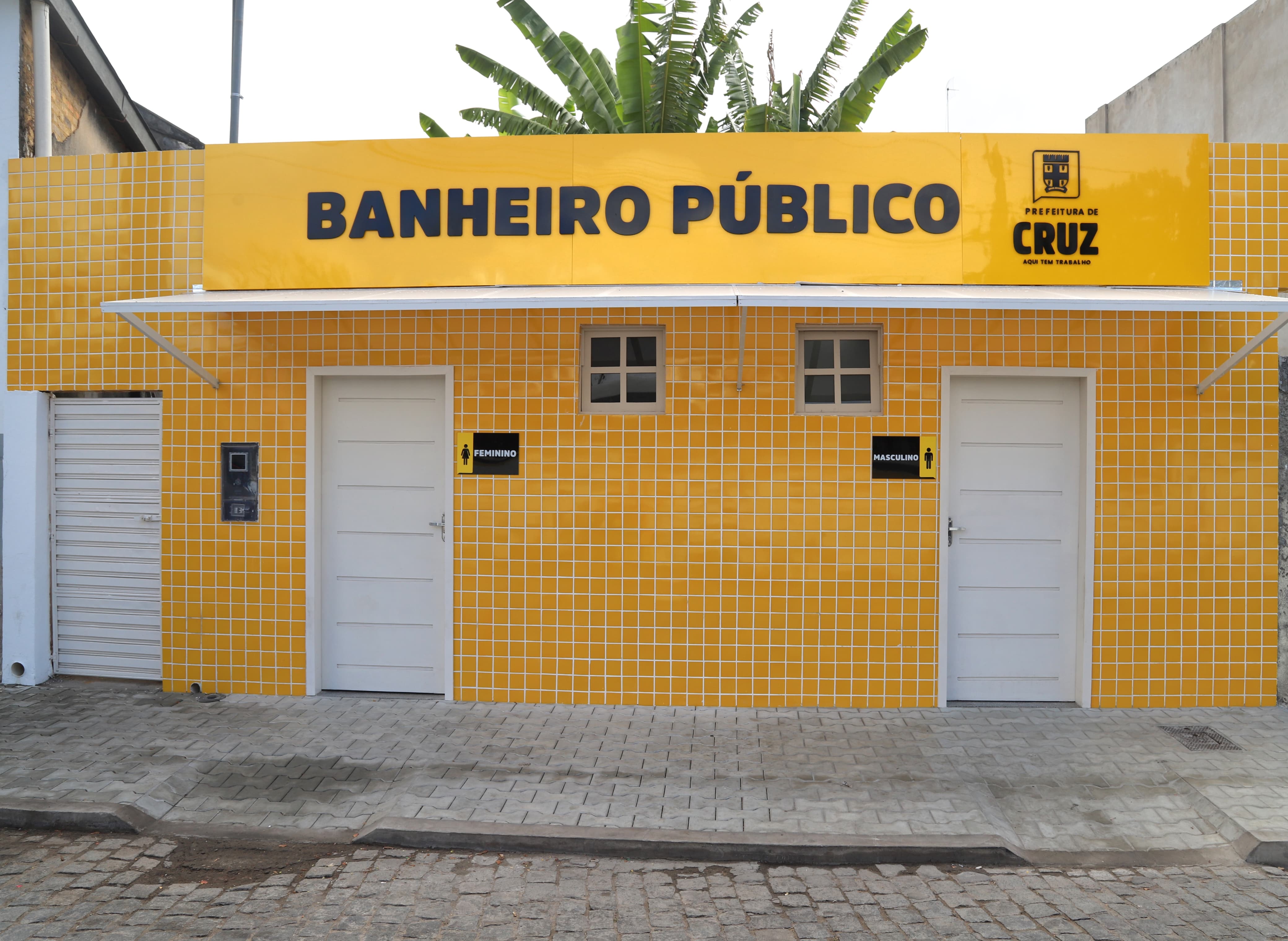Banheiro Público do Centro de Cruz das Almas é reaberto após requalificação completa